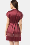 Amante Polyamide Robe - Rio Red — thumbnail 3